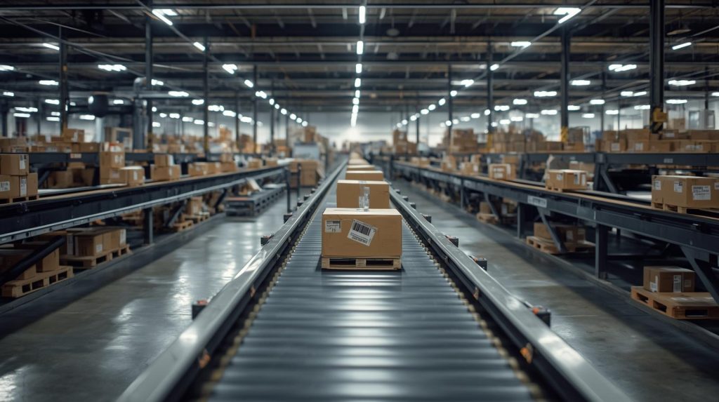 Esteira Transportadora na Logística