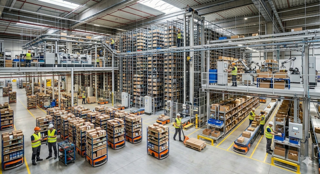 Automação Industrial Aplicada à Logística