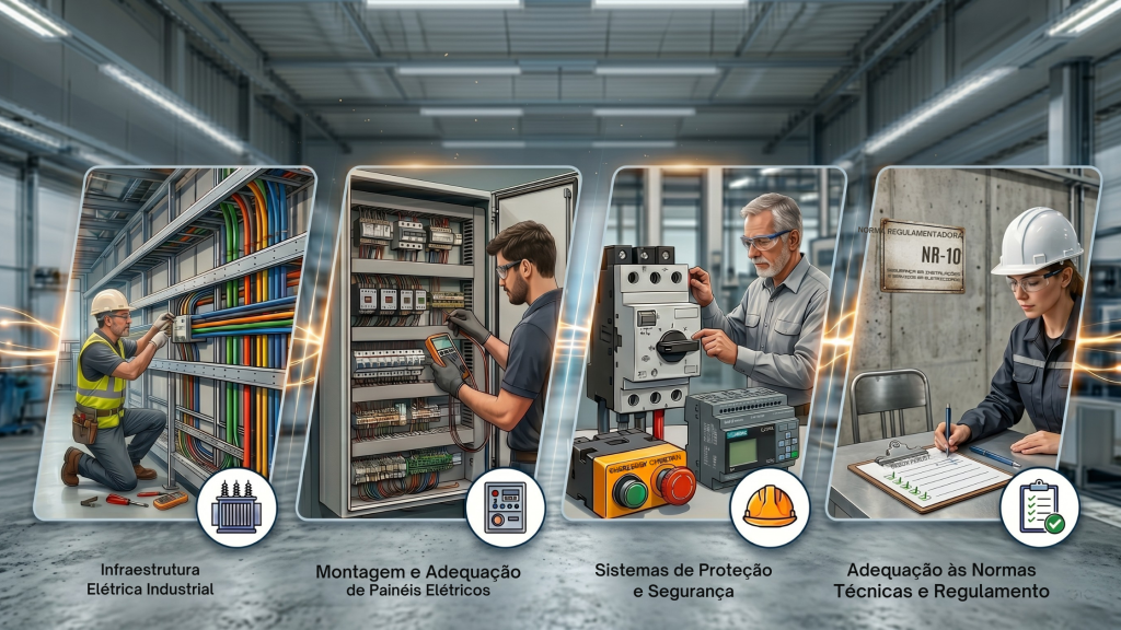 Instalação Elétrica Industrial: O Alicerce Oculto da Alta Performance e Automação